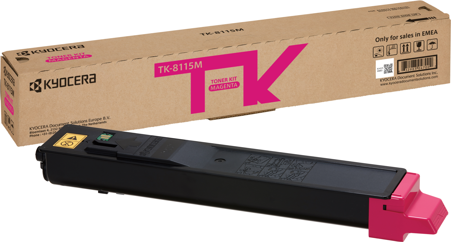 Kyocera TK 8115M - Magenta - Original - Tonerpatrone - für ECOSYS M8124cidn, M8124cidn/KL3, M8130cidn, M8130cidn/KL3 von Kyocera