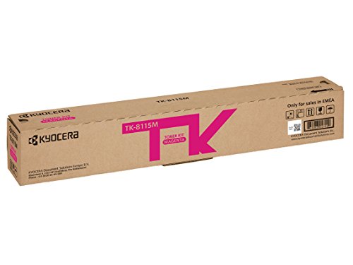 Kyocera TK-8115M Magenta. Original Toner-Kartusche 1T02P3BNL0. Kompatibel für ECOSYS M8124cidn, ECOSYS M8130cidn von Kyocera