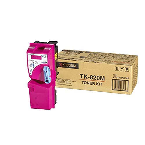 Kyocera TK-820 M Toner für Laserdrucker (7000 Seiten, Laser von Kyocera