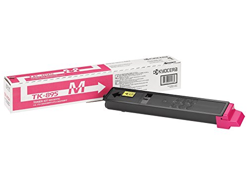 Kyocera TK-895M Original Toner-Kartusche Magenta 1T02K0BNL0. Kompatibel für FS-C8020MFP, FS-C8025MFP, FS-C8520MFP, FS-C8525MFP von Kyocera