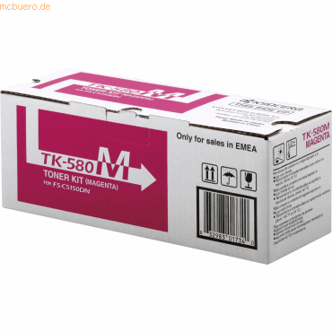 Kyocera Toner Kyocera TK-580M magenta von Kyocera