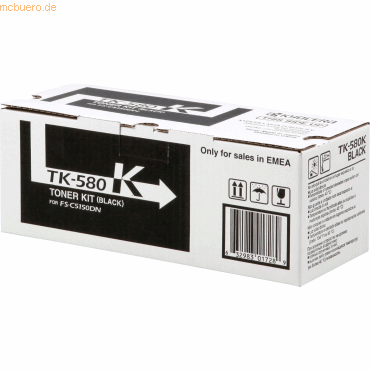 Kyocera Toner Kyocera TK580K schwarz Kyocera Toner Kyocera TK580K schwarz von Kyocera