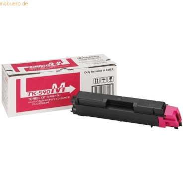 Kyocera Toner Kyocera TK590M magenta von Kyocera