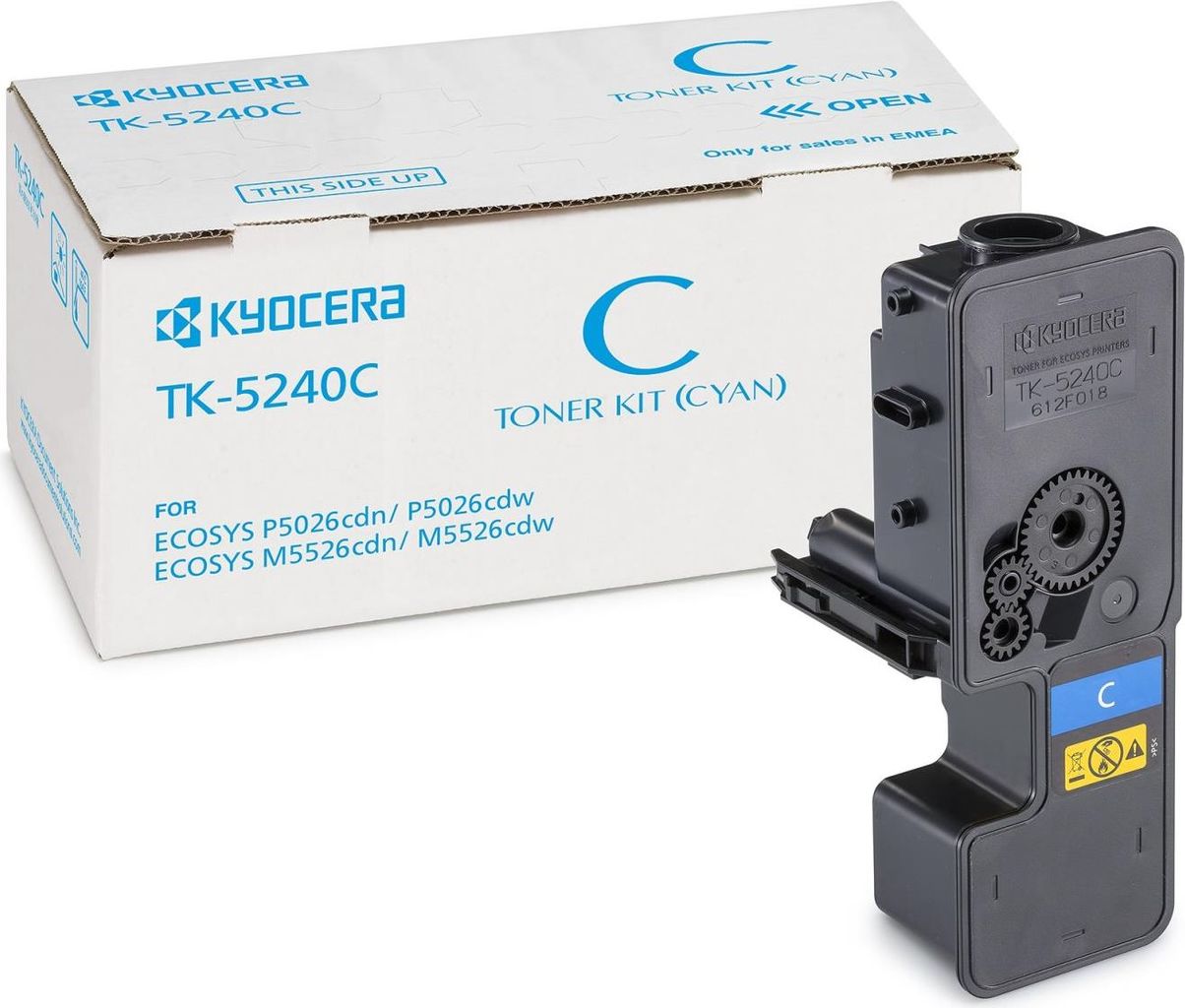 Kyocera Toner TK-5240C - Cyan - Kapazität: 3.000 Seiten (1T02R7CNL0) von Kyocera