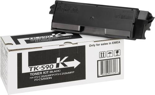 Kyocera Toner TK-590K Original Schwarz 7000 Seiten 1T02KV0NL0 von Kyocera