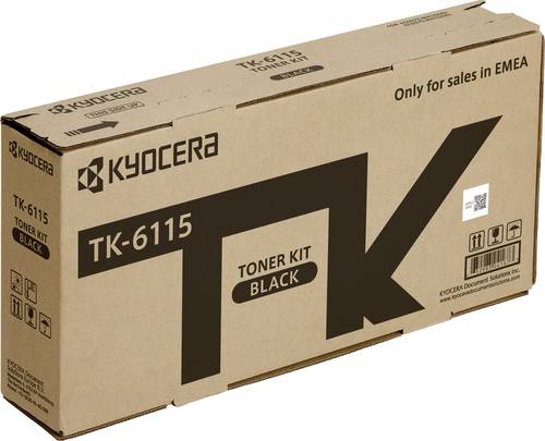 Kyocera Toner TK-6115 Original Schwarz 15000 Seiten 1T02P10NL0 von Kyocera