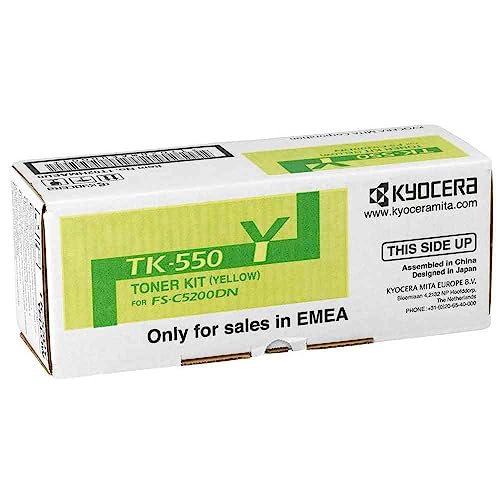 TK-550Y Kyocera Mita FS-C5200DN Toner Gelb von Kyocera