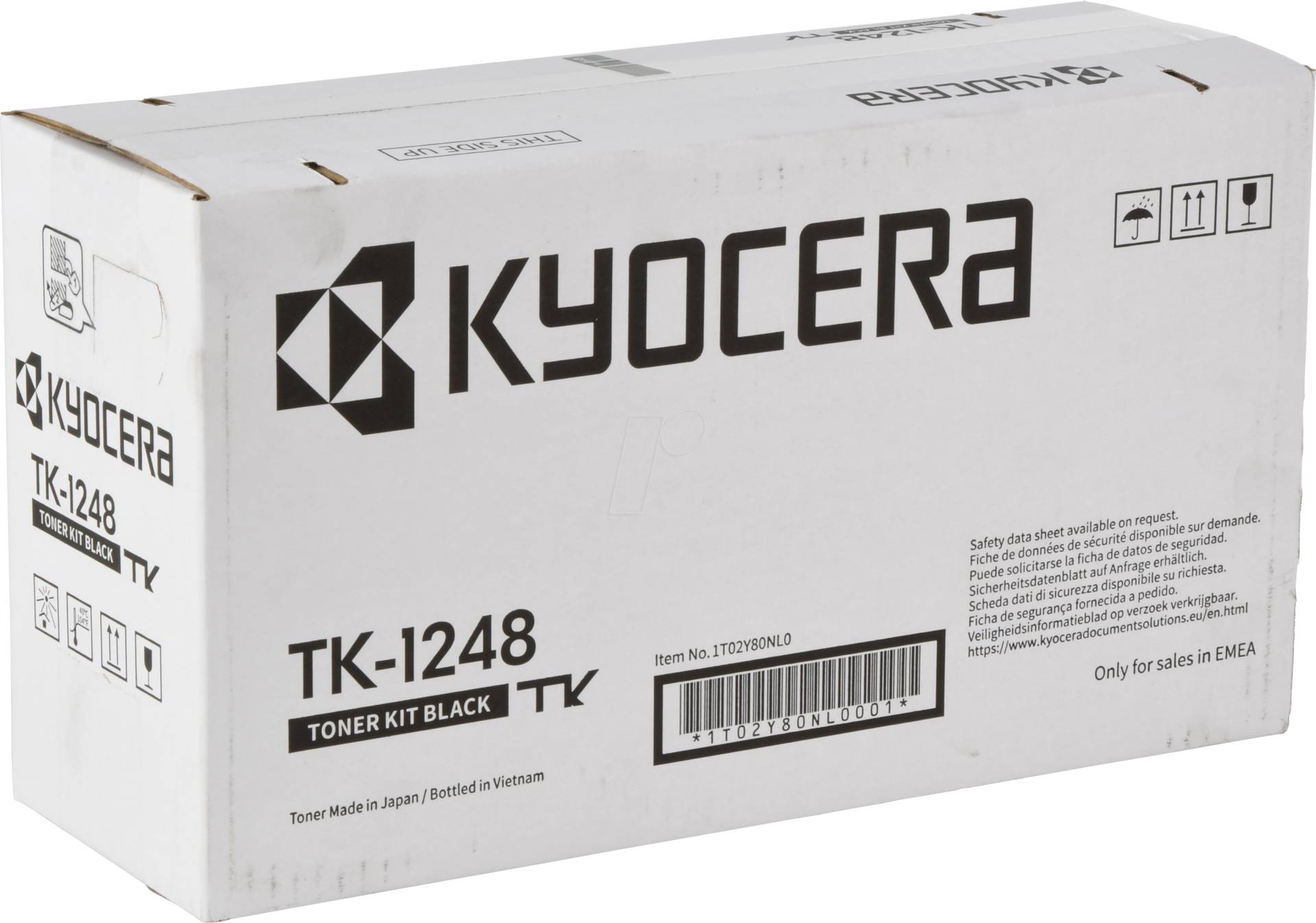 TONER TK 1248 - Toner, Kyocera, schwarz, TK-1248, original von Kyocera