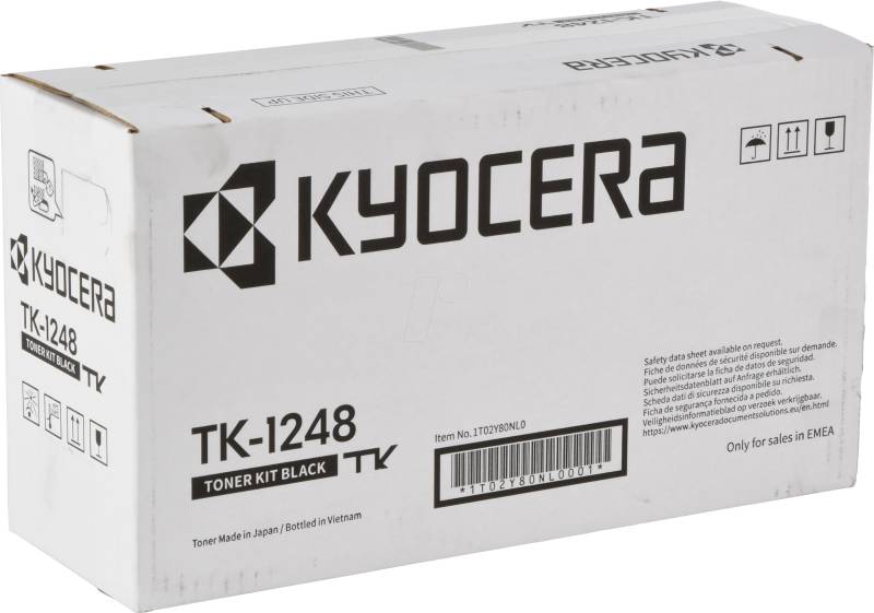 TONER TK 1248 - Toner, Kyocera, schwarz, TK-1248, original von Kyocera