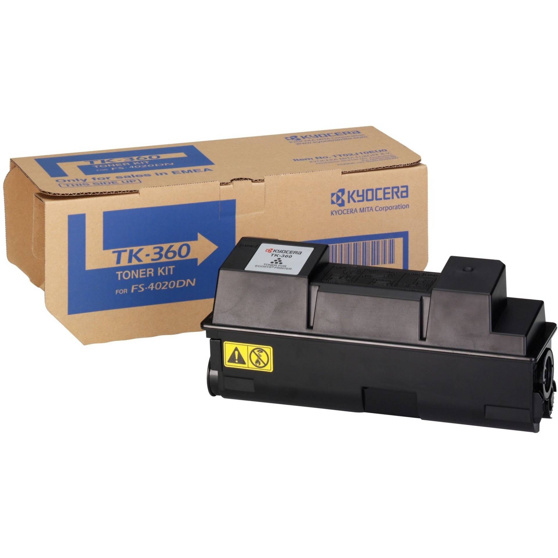 Toner Schwarz TK-360 Toner Schwarz TK-360 von Kyocera