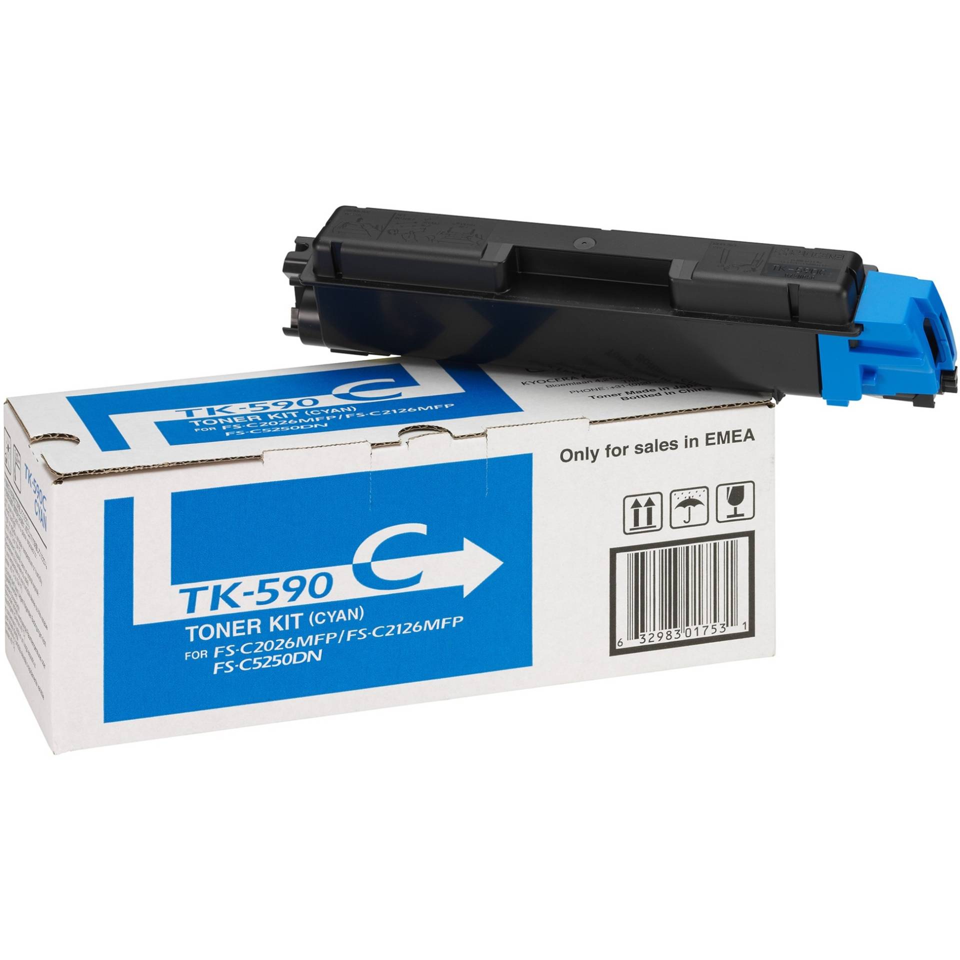 Toner cyan TK-590C von Kyocera