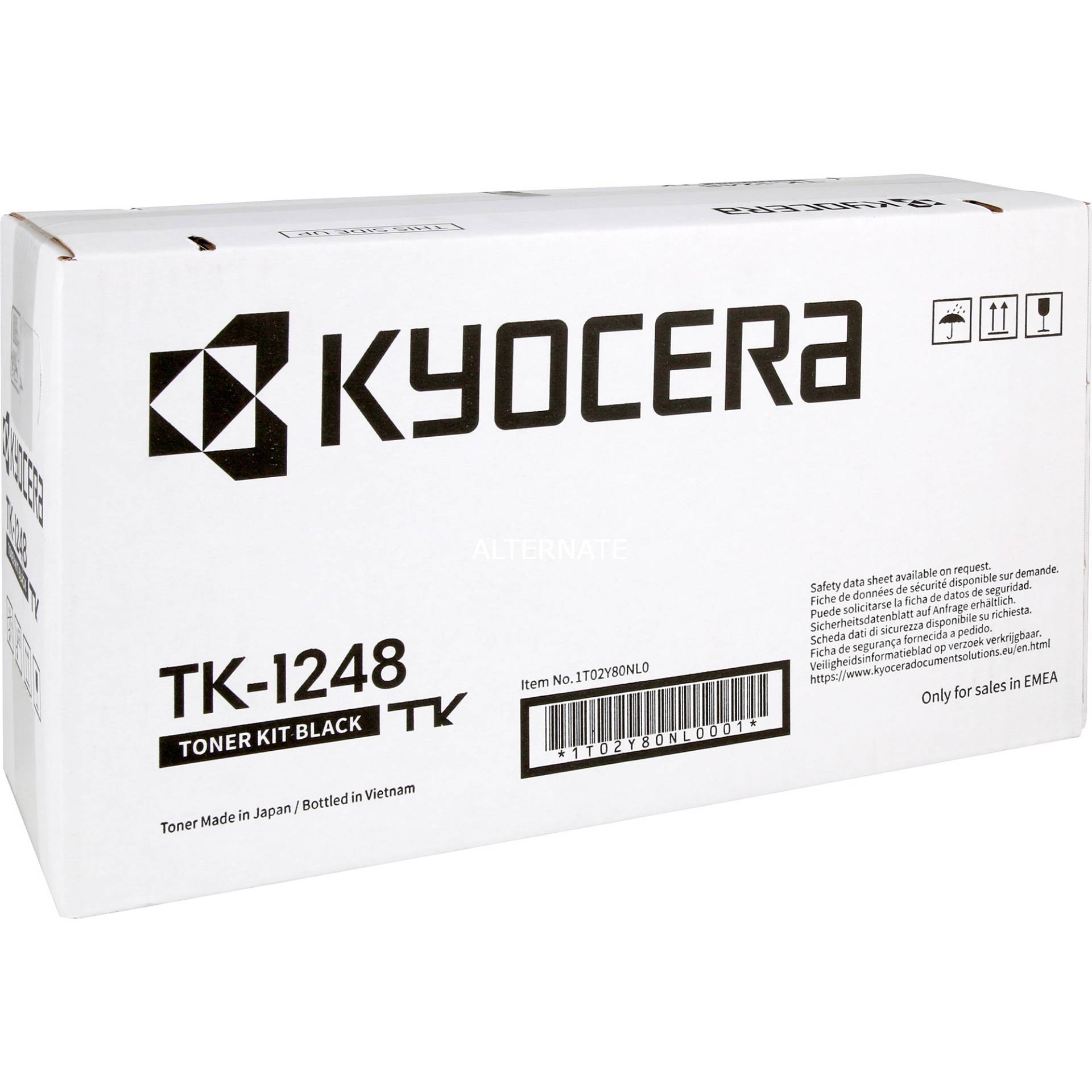 Toner schwarz TK-1248 von Kyocera