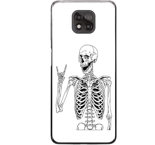 Bones and Botany Skull Hülle - Kompatibel mit Motorola Moto G Power 2021 Trendy Design TPU Bumper Case von Kyppwh