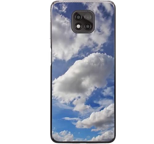 Nature Cloud Hülle für Motorola Moto G Power 2021 - Trendy Sky Clouds TPU Bumper Case von Kyppwh