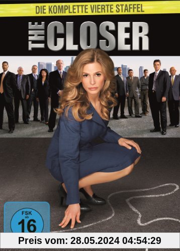 The Closer - Staffel 4 [4 DVDs] von Kyra Sedgwick