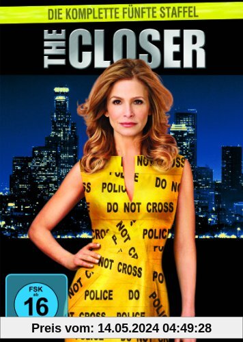 The Closer - Staffel 5 [4 DVDs] von Kyra Sedgwick