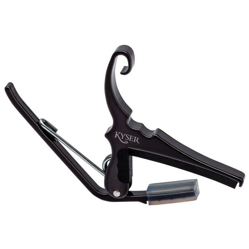 Kyser Quick-Change Acoustic Black Chrome Kapodaster f. Westerngitarre Kyser Quick-Change Acoustic Black Chrome Kapodaster f. Westerngitarre von Kyser