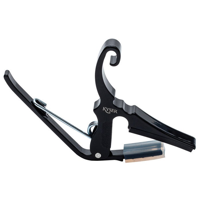 Kyser Quick-Change Partial Drop D Halbkapodaster, schwarz von Kyser