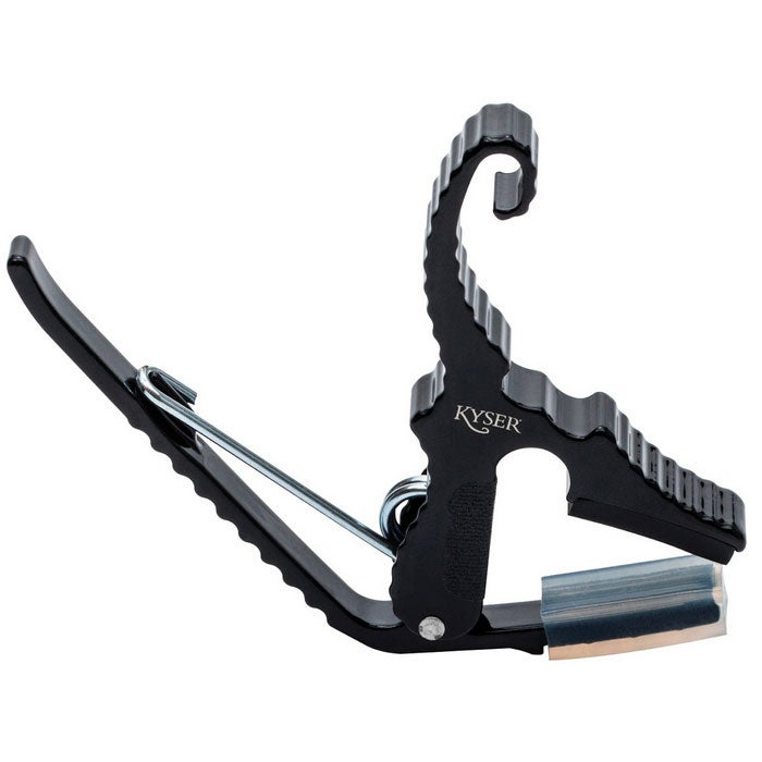 Kyser Quick-Change Partial Short-Cut Halbkapodaster, schwarz von Kyser
