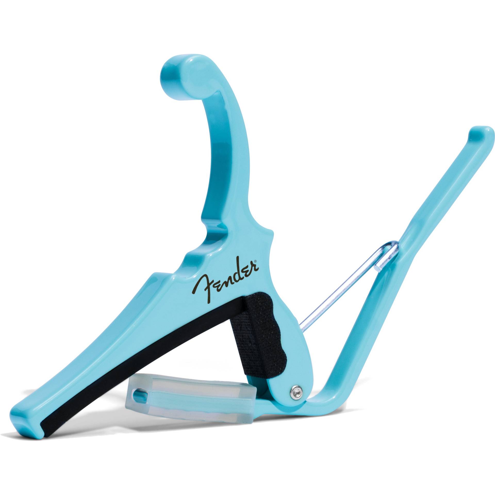 Kyser x Fender Quick-Change Electric Capo Daphne Blue capo voor elektrische gitaar von Kyser