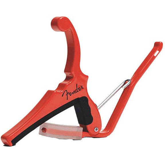 Kyser x Fender Quick-Change Electric Capo Fiesta Red capo voor elektrische gitaar von Kyser