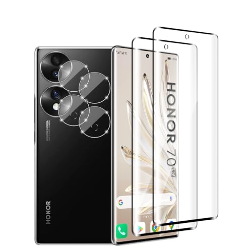 Kziwii 2+2 Stück Schutzfolie für HONOR 70 Panzer Schutz Glas, 2 Panzerfolie und 2 Kamera Schutzglas,HD Displayschutzfolie, 9H Härte, Anti-Kratz, Anti-Bläschen für HONOR 70 Kziwii 2+2 Stück Schutzfolie für HONOR 70 Panzer Schutz Glas, 2 Panzerfolie und 2 Kamera Schutzglas,HD Displayschutzfolie, 9H Härte, Anti-Kratz, Anti-Bläschen für HONOR 70 von Kziwii