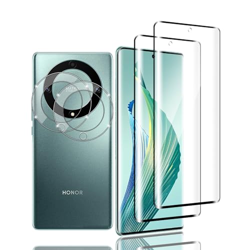 Kziwii 2+2 Stück Schutzfolie für HONOR Magic5 Lite 5G Panzer Schutz Glas, 2 Panzerfolie und 2 Kamera Schutzglas,HD Displayschutzfolie, 9H Härte, Anti-Kratz, Anti-Bläschen für HONOR Magic5 Lite 5G Kziwii 2+2 Stück Schutzfolie für HONOR Magic5 Lite 5G Panzer Schutz Glas, 2 Panzerfolie und 2 Kamera Schutzglas,HD Displayschutzfolie, 9H Härte, Anti-Kratz, Anti-Bläschen für HONOR Magic5 Lite 5G von Kziwii