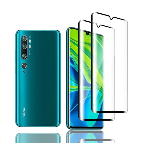 Kziwii 2 Stück Schutzfolie für Xiaomi Mi Note 10 Panzer Schutz Glas, Panzerfolie, Schutzglas, HD Displayschutzfolie, 9H Härte, Anti-Kratz, Anti-Bläschen für Xiaomi Mi Note 10 Kziwii 2 Stück Schutzfolie für Xiaomi Mi Note 10 Panzer Schutz Glas, Panzerfolie, Schutzglas, HD Displayschutzfolie, 9H Härte, Anti-Kratz, Anti-Bläschen für Xiaomi Mi Note 10 von Kziwii