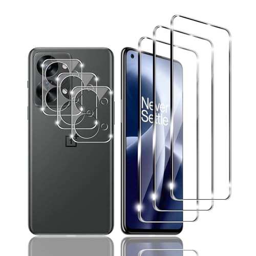 Kziwii 3+3 Stück Schutzfolie für OnePlus nord 2T 5G Panzer Schutz Glas, 3 Panzerfolie und 3 Kamera Schutzglas,HD Displayschutzfolie, 9H Härte, Anti-Kratz, Anti-Bläschen für OnePlus nord 2T 5G Kziwii 3+3 Stück Schutzfolie für OnePlus nord 2T 5G Panzer Schutz Glas, 3 Panzerfolie und 3 Kamera Schutzglas,HD Displayschutzfolie, 9H Härte, Anti-Kratz, Anti-Bläschen für OnePlus nord 2T 5G von Kziwii
