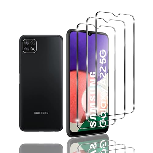 Kziwii 3 Stück Schutzfolie für Samsung Galaxy A22 5G Panzer Schutz Glas, Panzerfolie, Schutzglas, HD Displayschutzfolie, 9H Härte, Anti-Kratz, Anti-Bläschen für Samsung Galaxy A22 5G Kziwii 3 Stück Schutzfolie für Samsung Galaxy A22 5G Panzer Schutz Glas, Panzerfolie, Schutzglas, HD Displayschutzfolie, 9H Härte, Anti-Kratz, Anti-Bläschen für Samsung Galaxy A22 5G von Kziwii