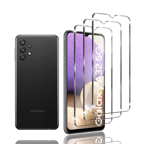 Kziwii 3 Stück Schutzfolie für Samsung Galaxy A32 5G Panzer Schutz Glas, Panzerfolie, Schutzglas, HD Displayschutzfolie, 9H Härte, Anti-Kratz, Anti-Bläschen für Samsung Galaxy A32 5G Kziwii 3 Stück Schutzfolie für Samsung Galaxy A32 5G Panzer Schutz Glas, Panzerfolie, Schutzglas, HD Displayschutzfolie, 9H Härte, Anti-Kratz, Anti-Bläschen für Samsung Galaxy A32 5G von Kziwii