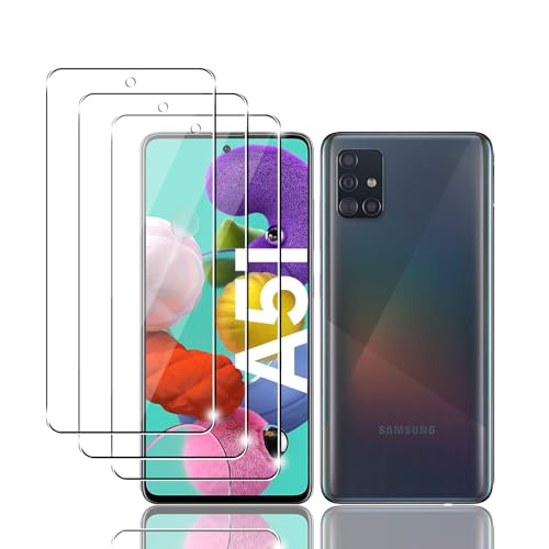 Kziwii 3 Stück Schutzfolie für Samsung Galaxy A51 Panzer Schutz Glas, Panzerfolie, Schutzglas, HD Displayschutzfolie, 9H Härte, Anti-Kratz, Anti-Bläschen für Samsung Galaxy A51 Kziwii 3 Stück Schutzfolie für Samsung Galaxy A51 Panzer Schutz Glas, Panzerfolie, Schutzglas, HD Displayschutzfolie, 9H Härte, Anti-Kratz, Anti-Bläschen für Samsung Galaxy A51 von Kziwii