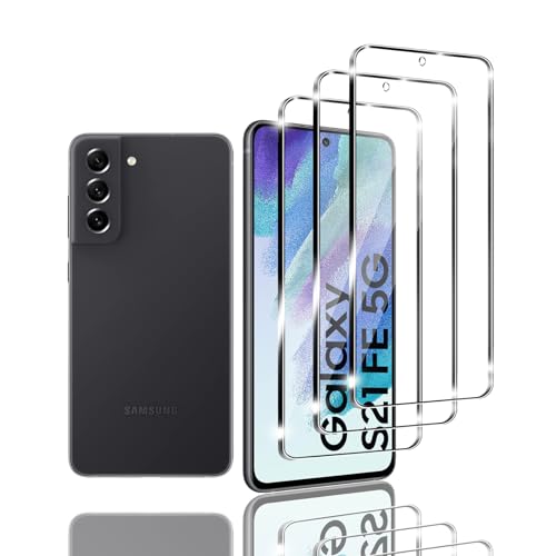 Kziwii 3 Stück Schutzfolie für Samsung Galaxy S21 FE 5G Panzer Schutz Glas, Panzerfolie, Schutzglas, HD Displayschutzfolie, 9H Härte, Anti-Kratz, Anti-Bläschen für Samsung Galaxy S21 FE 5G Kziwii 3 Stück Schutzfolie für Samsung Galaxy S21 FE 5G Panzer Schutz Glas, Panzerfolie, Schutzglas, HD Displayschutzfolie, 9H Härte, Anti-Kratz, Anti-Bläschen für Samsung Galaxy S21 FE 5G von Kziwii