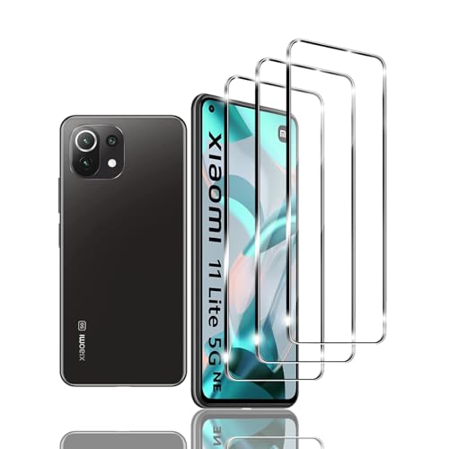 Kziwii 3 Stück Schutzfolie für Xiaomi Mi 11 Lite 5G Panzer Schutz Glas, Panzerfolie, Schutzglas, HD Displayschutzfolie, 9H Härte, Anti-Kratz, Anti-Bläschen für Xiaomi Mi 11 Lite 5G Kziwii 3 Stück Schutzfolie für Xiaomi Mi 11 Lite 5G Panzer Schutz Glas, Panzerfolie, Schutzglas, HD Displayschutzfolie, 9H Härte, Anti-Kratz, Anti-Bläschen für Xiaomi Mi 11 Lite 5G von Kziwii
