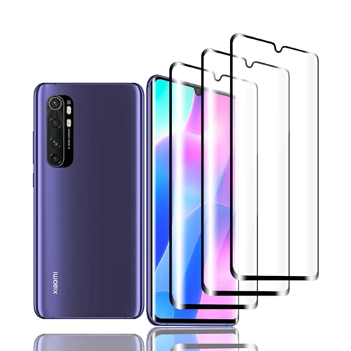 Kziwii 3 Stück Schutzfolie für Xiaomi Mi Note 10 LITE Panzer Schutz Glas, Panzerfolie, Schutzglas, HD Displayschutzfolie, 9H Härte, Anti-Kratz, Anti-Bläschen für Xiaomi Mi Note 10 LITE Kziwii 3 Stück Schutzfolie für Xiaomi Mi Note 10 LITE Panzer Schutz Glas, Panzerfolie, Schutzglas, HD Displayschutzfolie, 9H Härte, Anti-Kratz, Anti-Bläschen für Xiaomi Mi Note 10 LITE von Kziwii