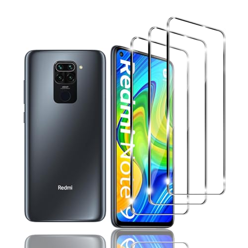 Kziwii 3 Stück Schutzfolie für Xiaomi Redmi Note 9 Panzer Schutz Glas, Panzerfolie, Schutzglas, HD Displayschutzfolie, 9H Härte, Anti-Kratz, Anti-Bläschen für Xiaomi Redmi Note 9 Kziwii 3 Stück Schutzfolie für Xiaomi Redmi Note 9 Panzer Schutz Glas, Panzerfolie, Schutzglas, HD Displayschutzfolie, 9H Härte, Anti-Kratz, Anti-Bläschen für Xiaomi Redmi Note 9 von Kziwii