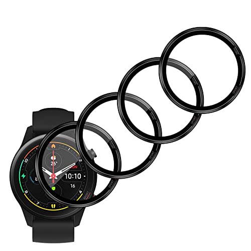 Kziwii 4 Stück Schutzfolie Displayschutzfolie für Xiaomi Mi Watch Protective Film, 3D Vollständige Abdeckung, Anti-Kratz, Blasenfrei, Panzerfolie für Xiaomi Mi Watch Kziwii 4 Stück Schutzfolie Displayschutzfolie für Xiaomi Mi Watch Protective Film, 3D Vollständige Abdeckung, Anti-Kratz, Blasenfrei, Panzerfolie für Xiaomi Mi Watch von Kziwii