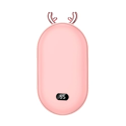 Kznifmk 2 in 1 Taschenhandwärmer Mini- Tragbarer Molekularer Heizgerät Batterie 5200mAh Handwärmer Mini Digitale Anzeige Einstellbar Tragbarer Handwärmer Winter Geschenk B Kznifmk 2 in 1 Taschenhandwärmer Mini- Tragbarer Molekularer Heizgerät Batterie 5200mAh Handwärmer Mini Digitale Anzeige Einstellbar Tragbarer Handwärmer Winter Geschenk B von Kznifmk