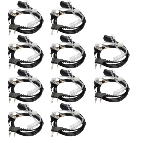 Kznifmk Air Duct Ohrhörer Headsets mit Transparenten Kanälen Universal Ohrhörer 10 Stück Kznifmk Air Duct Ohrhörer Headsets mit Transparenten Kanälen Universal Ohrhörer 10 Stück von Kznifmk