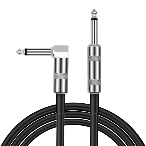 Kznifmk Gitarrenkabel 10ft Elektrisches Instrument Bass AMP Kabel für Elektrische Mandoline, Audio-Instrumentenkabel von Kznifmk