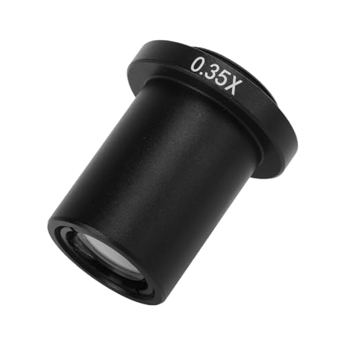 Kznifmk Mikroskop-Okular 0,35XC-Mikroskop-Kamera-Adapterobjektiv 28 mm für Industrie-Mikroskop-Kamera-Okular-Objektiv, Einfach zu Bedienen von Kznifmk
