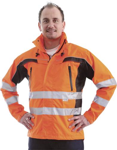 L+D ELDEE 40899-XL Warnjacke Tambora leuchtorange/schwarz Kleider-Größe: XL EN ISO 20471:2013, Kla von L+D ELDEE