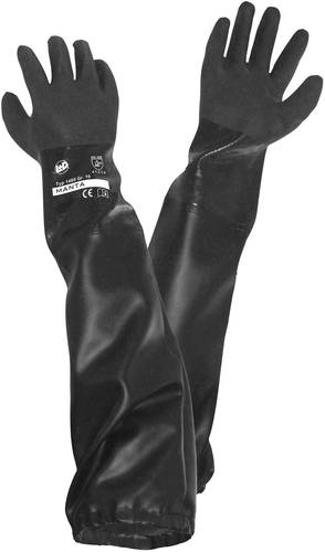 Griffy L+D 1485-D PVC Sandstrahlerhandschuh Größe (Handschuhe): Damengröße EN 388 CAT II 1 Paar von L+D Griffy