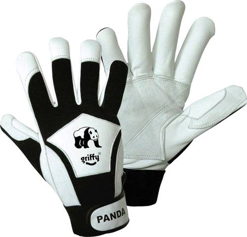 Griffy L+D Panda 1730-11 Nappaleder Montagehandschuh Größe (Handschuhe): 11, XXL EN 388:2016 CAT I von L+D Griffy