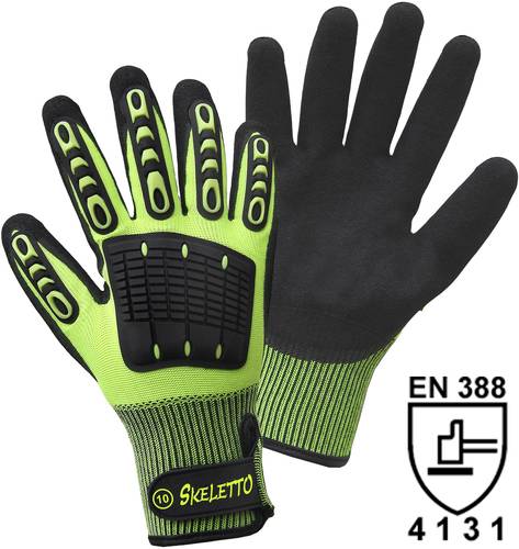 Griffy L+D SKELETTO 1200-10 Nitril Arbeitshandschuh Größe (Handschuhe): 10 EN 388 CAT II 1 Paar von L+D Griffy