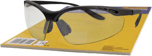 L+D Upixx LETTURA Bifocal 26702SB-2,5 Schutzbrille Schwarz EN 166 DIN 166 von L+D Upixx