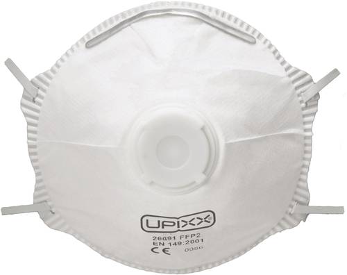 Upixx L+D 26091 Feinstaubmaske mit Ventil FFP2 1 St. EN 149:2001, EN 149:2009 DIN 149:2001, DIN 149: von L+D Upixx