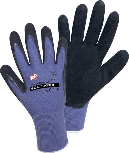Worky L+D ECO LATEX FOAM 14901-10 Viskose Arbeitshandschuh Größe (Handschuhe): 10, XL EN 388 CAT I von L+D worky