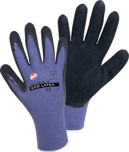 Worky L+D ECO LATEX FOAM 14901-10 Viskose Arbeitshandschuh Größe (Handschuhe): 10, XL EN 388 CAT I von L+D worky