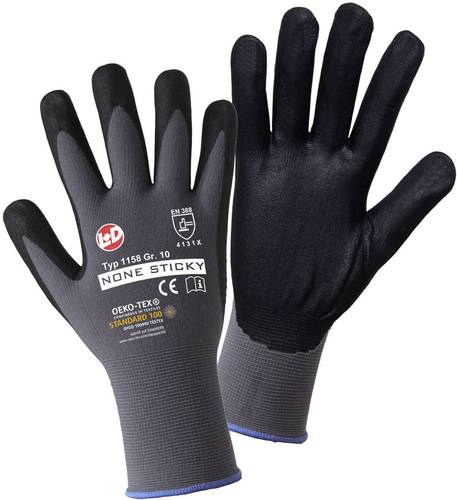 Worky L+D FOAM Nylon NITRILE 1158-8 Nylon Arbeitshandschuh Größe (Handschuhe): 8, M EN 388 CAT II von L+D worky